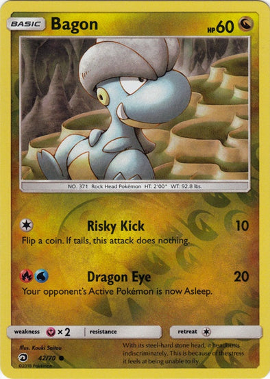 Bagon 2018 Dragon Majesty Dragon Majesty #42/70 Près du neuf