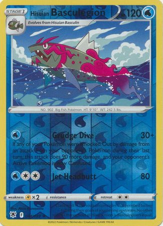 Basculegion de Hisui #044/189 Resplandor Astral 2022 Casi Nuevo