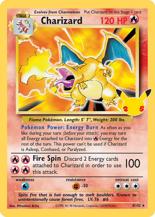 Charizard 2021 Celebraciones Celebraciones #4/102 Casi Perfecto