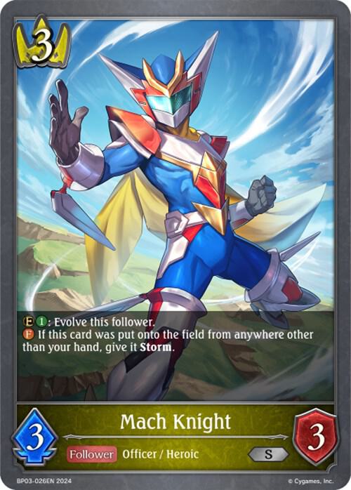 Mach Knight - BP03: Llama de Laevateinn (BP03) - NM