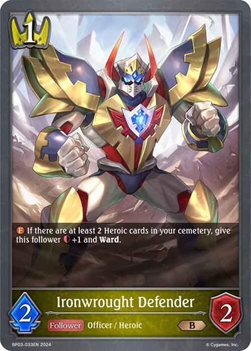 Defensor de Hierro Forjado - BP03: Llama de Laevateinn (BP03) - NM