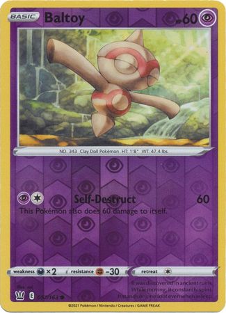 Baltoy #057/163 Battle Styles 2021 Casi Nuevo