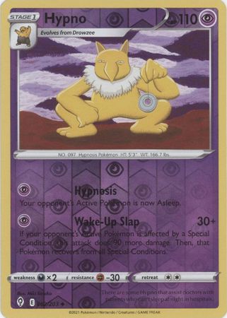 Hypno #062/203 Cielos Evolutivos 2021 Casi Nuevo