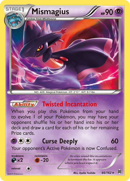 Mismagius 2015 BREAKthrough BREAKthrough #66/162 Proche neuf