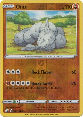 Onix #068/163 Styles de Combat 2021 Quasi neuf