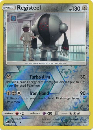 Registeel 2017 Invasión Carmesí Invasión Carmesí #68/111 Casi Nuevo