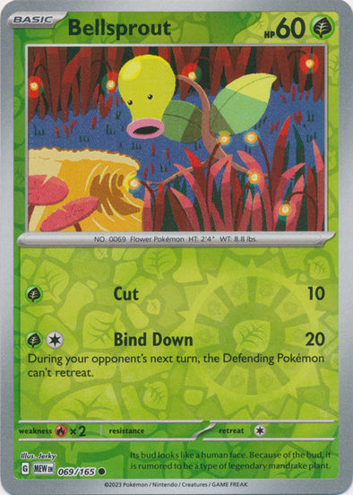 Bellsprout 2023 151 151 #069/165 Near Mint