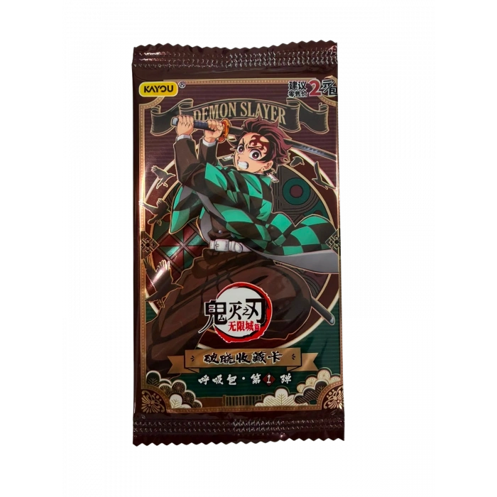 Kayou Demon Slayer: Dawn Collection Cards - Breathing Pack Vol. 1 Pack