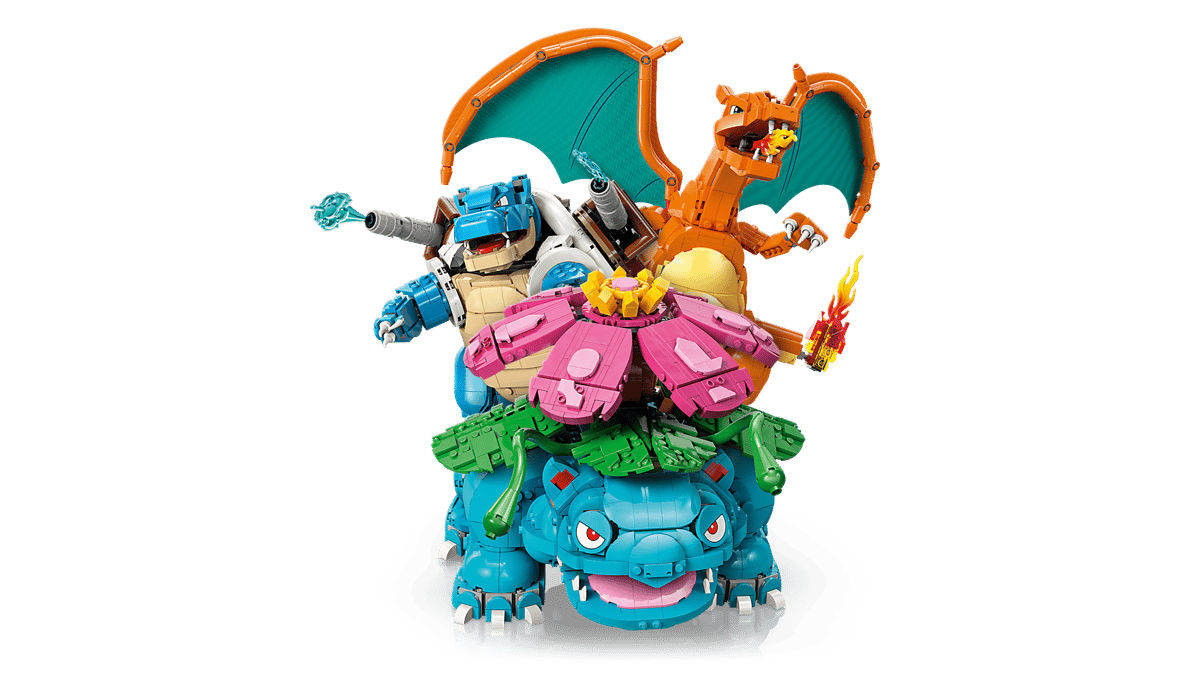 LEGO Venusaur, Charizard y Blastoise