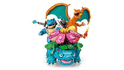 LEGO Venusaur, Charizard y Blastoise