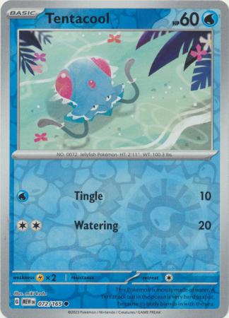 Tentacool 2023 151 151 #072/165 Casi nuevo