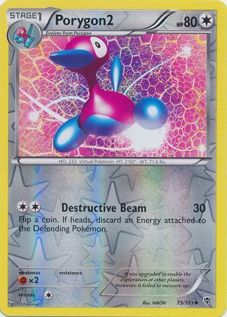 Porygon2 2013 Plasma Blast Plasma Blast #73/101 Casi Nuevo