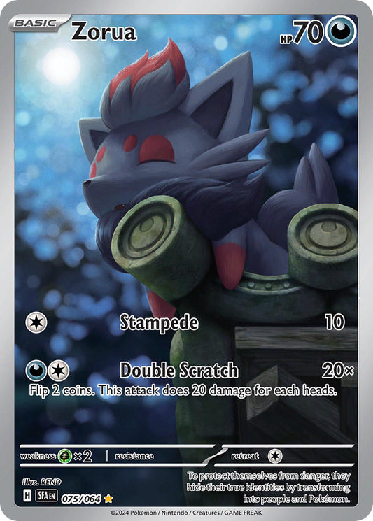 Zorua #075/064 Shrouded Fable 2024 Near Mint