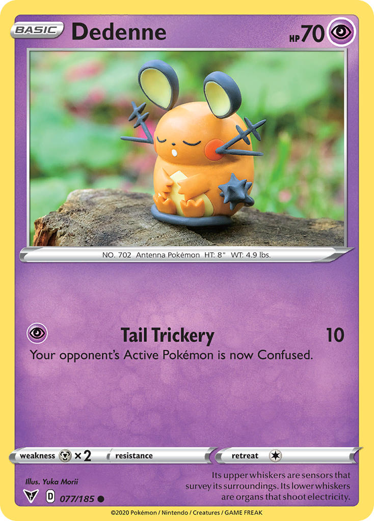 Dedenne #077/185 Vivid Voltage 2020 Near Mint