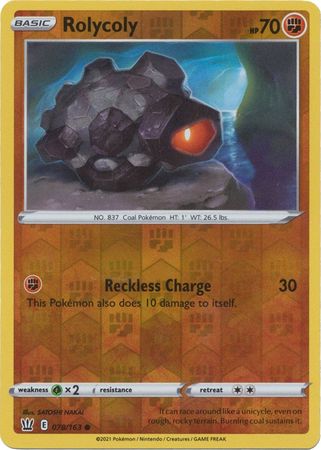 Rolycoly #078/163 Battle Styles 2021 Near Mint