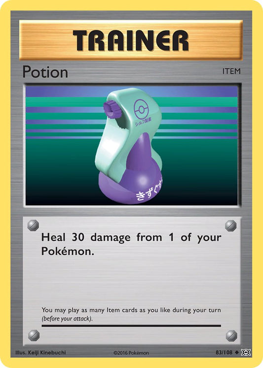 Potion 2016 Evolutions Evolutions #83/108 Moderately Played