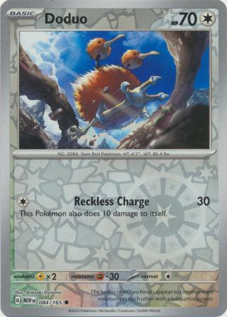 Doduo 2023 151 151 #084/165 État quasi neuf