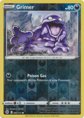 Grimer #084/172 Estrellas Brillantes 2022 Casi Nuevo