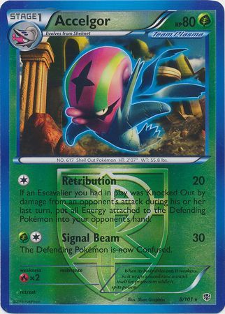 Accelgor 2013 Ráfaga Plasma Ráfaga Plasma #8/101 Casi Nuevo