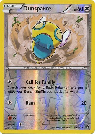 Dunsparce 2016 BREAKpoint BREAKpoint #90/122 Quasi neuf