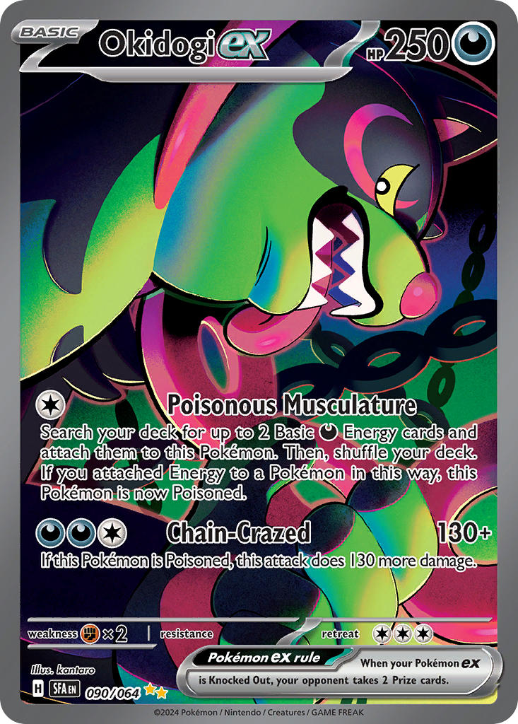 Okidogi ex #090/064 Fable Velado 2024 Casi Nuevo