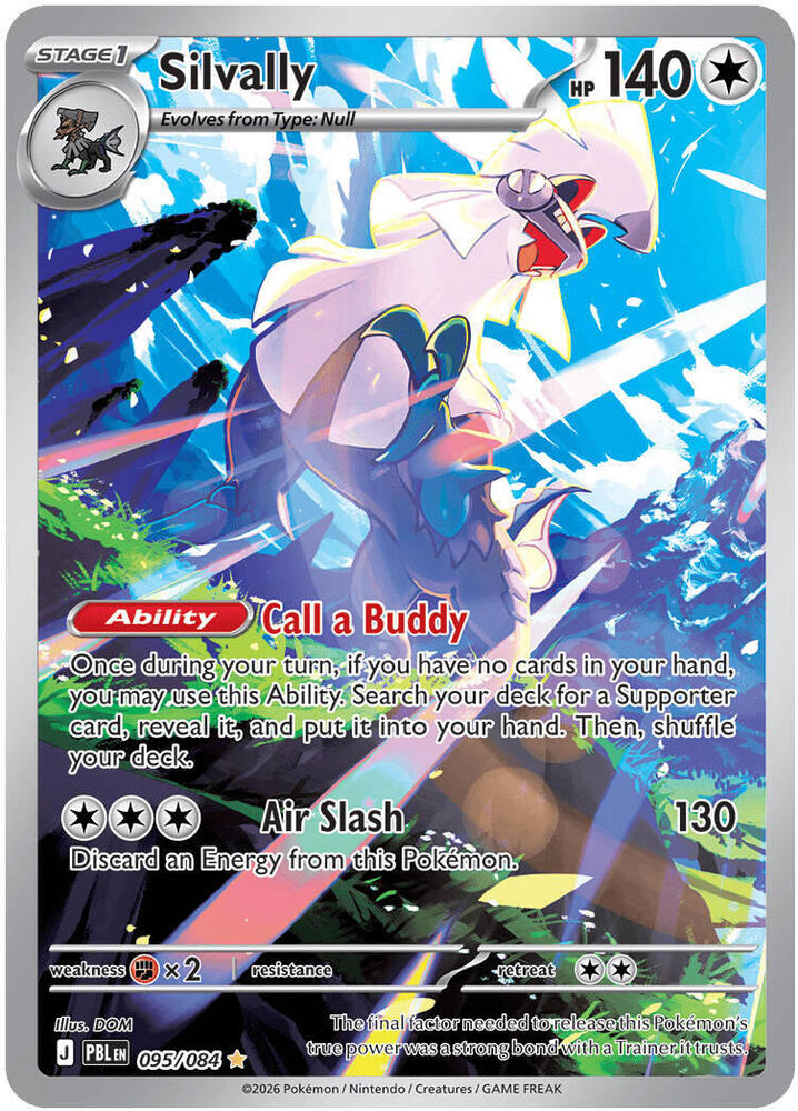 Silvally #095/084 Pitch Black Near Mint