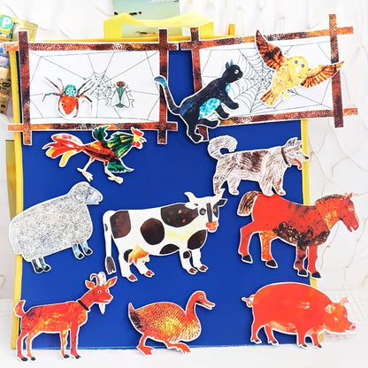 Busy Spider Felt Story Set – Interactive Reading Game & Early Learning Educational Toy for Preschool Kids