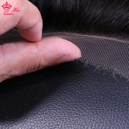 Frontal y cierre de encaje invisible HD de cabello humano virgen con ondas o liso – 13x6, 13x4, 7x7, 6x6, 5x5, 4x6 y 4x4