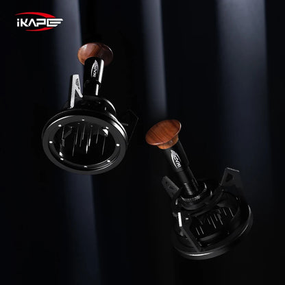 IKAPE V3 Herramienta WDT para Espresso – Agitador de café giratorio con embudo dosificador y soporte, Herramienta de distribución de espresso para baristas, Posos de café y accesorios para cafetería casera