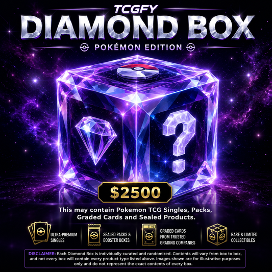 Caja Diamante TCGfy de C$2,500 (Nivel 1) – Edición Pokémon