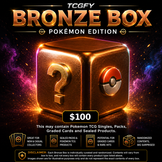 TCGfy Caja Bronce de $100 (Nivel 5) – Edición Pokémon