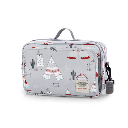 Waterproof Baby Stroller Organizer Bag Multi-Function Diaper & Bottle Storage Travel Mummy Bag