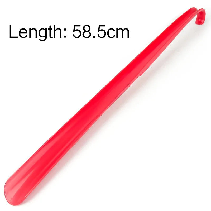 58.5cm Long Handle Shoe Horn Plastic Shoe Helper for Men & Women Easy Wear Shoes