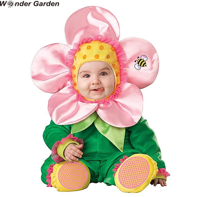 Wonder Garden Baby Animal Costume for Boys and Girls, Cute Cosplay Dress-Up Outfit for Christmas, Halloween, Purim, Birthday Parties and Holidays
