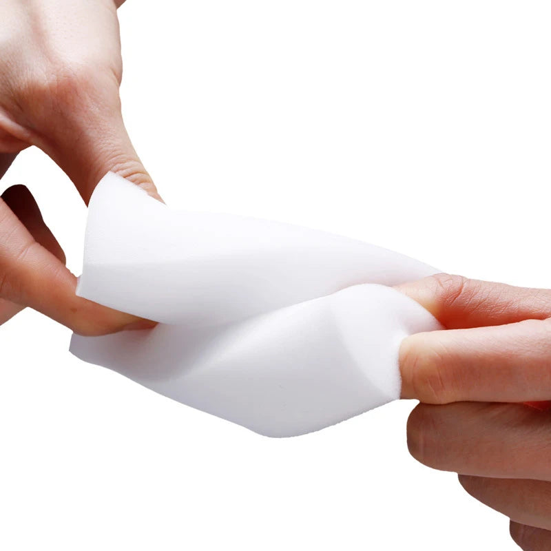 Éponge nettoyante en mélamine – Gomme magique en mousse pour le nettoyage de la cuisine, de la salle de bain et du bureau, tampon récurant polyvalent anti-taches 100 × 60 × 15 mm, 100 pièces