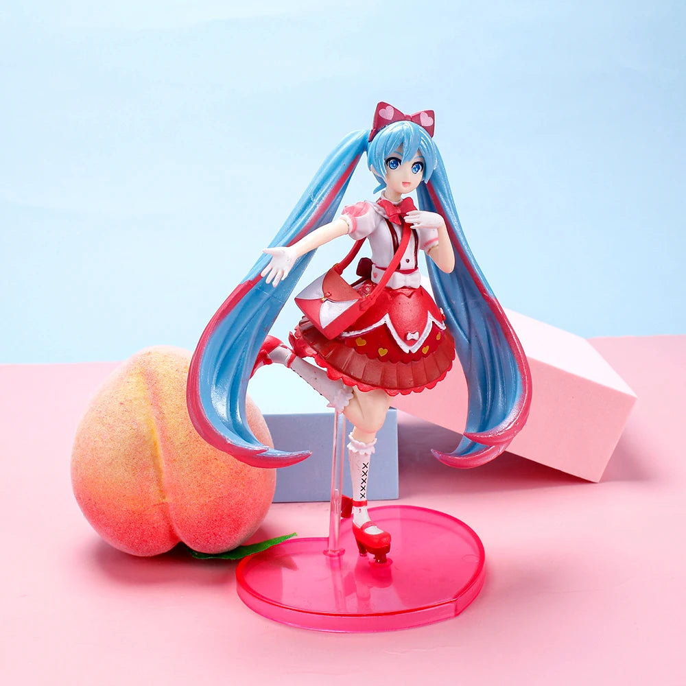 Hatsune Miku Anime Figure – Virtual Singer Manga Statue Figurine Model Toy for Desk Decoration, Cake Topper & Gift