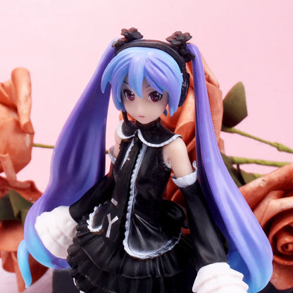 Hatsune Miku Anime Figure – Virtual Singer Manga Statue Figurine Model Toy for Desk Decoration, Cake Topper & Gift