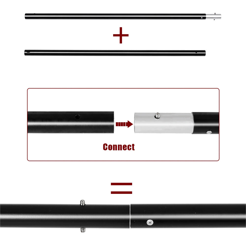Photography Backdrop Stand Kit – Photo Studio Background Support System with Carry Bag