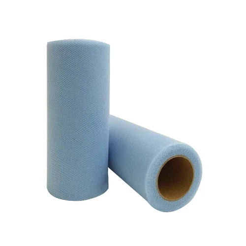 25-Yard Tulle Fabric Roll – 15cm Organza Ribbon for Weddings, Baby Showers, Crafts & Party Decorations