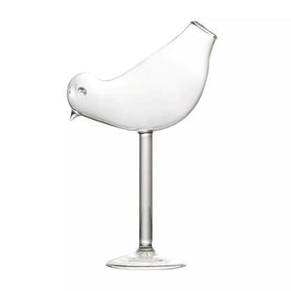 Creative Animal-Shaped Cocktail Glass, Porcupine Fish Swan Rose Octopus Bird Design Drinking Cup, Novelty Bar Drinkware for KTV, Night Parties and Gifts