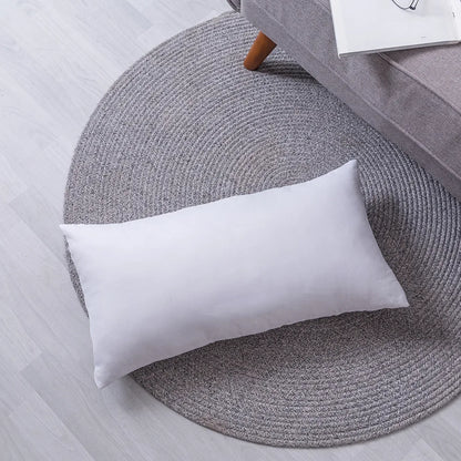 Relleno prémium blanco para cojín decorativo - Suave relleno con efecto rebote para sofá, cama, silla y coche (varios tamaños)