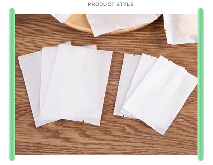 LBSISI Life 50/100PCS White Cotton Paper Candy Bags – DIY Gift Packaging Bags for Birthday, Baby Shower, Cake, Nougat & Party Favors