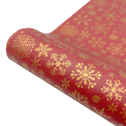 10PCS Christmas Snowflake Tissue Wrapping Paper – DIY Craft Paper for Gift Boxes, Flowers, Weddings, Festive Parties & Holiday Decor