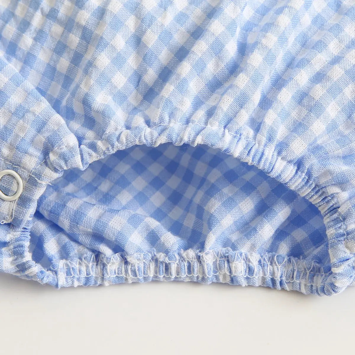 Sanlutoz Body de algodón de verano para bebé – Pelele sin mangas a cuadros de princesa para recién nacidas y bebés pequeñas