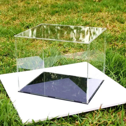 Estuche de exhibición de acrílico transparente para coleccionables - Vitrina protectora a prueba de polvo para figuras de acción y juguetes