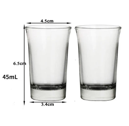 Wooden Acrylic Shot Glass Holder Rack, 6-Hole Single Row Wine Tasting Flight Tray, Shot Glass Display Stand, Bar Drink Serving Tray and Cup Storage Carrier