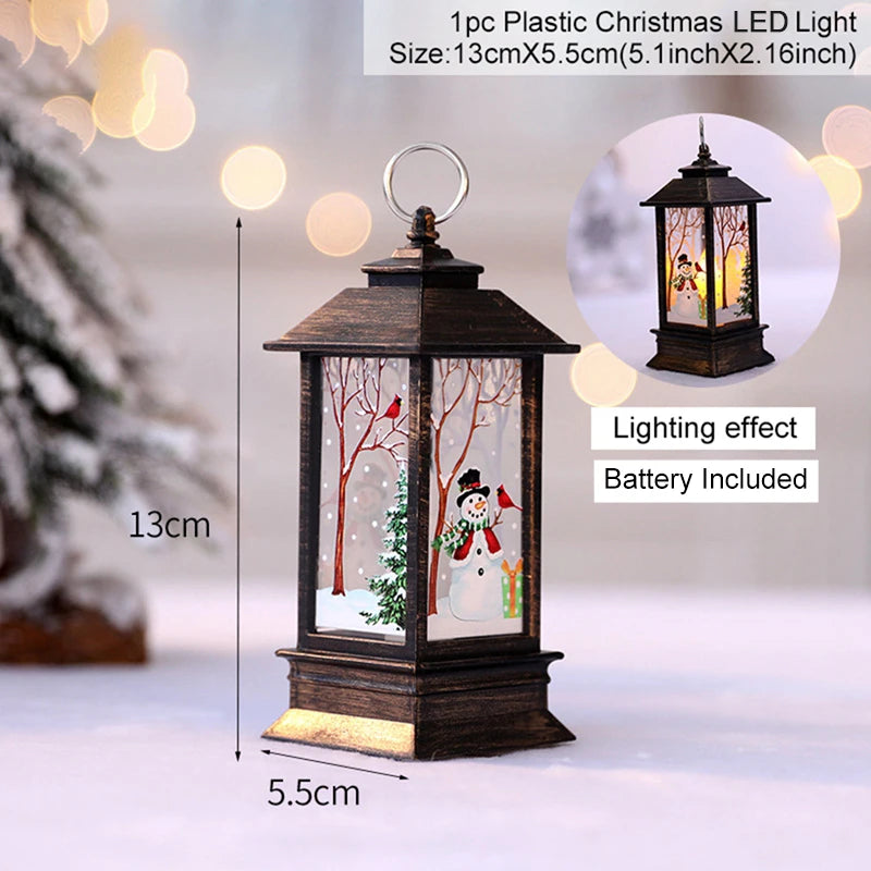 Christmas Lantern Light – Festive LED Home Decoration for Christmas Tree, Navidad Holiday Decor, Xmas Gifts & New Year 2026