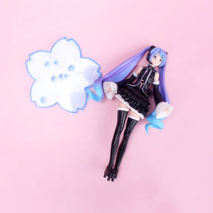 Hatsune Miku Anime Figure – Virtual Singer Manga Statue Figurine Model Toy for Desk Decoration, Cake Topper & Gift