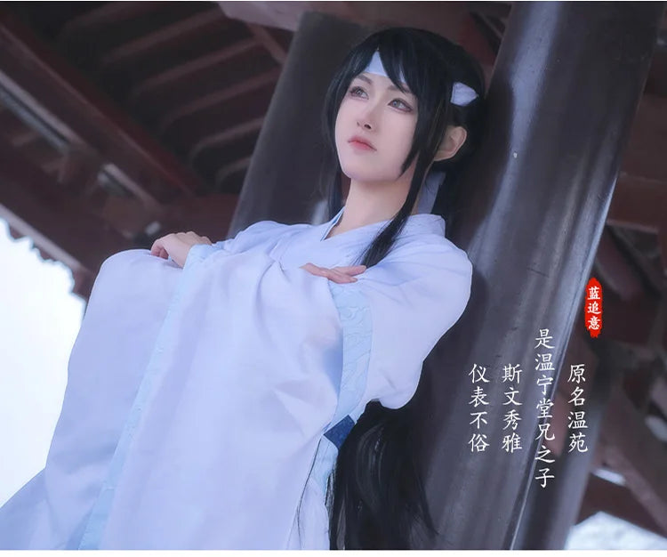 Wei Wuxian Inspired Cosplay Costume – Grandmaster of Demonic Cultivation Anime Roleplay Outfit for Men
