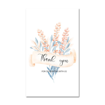 30PCS Thank You for Supporting My Small Business Cards – Appreciation Greeting Cardstock for Sellers, Customers & Gift Orders